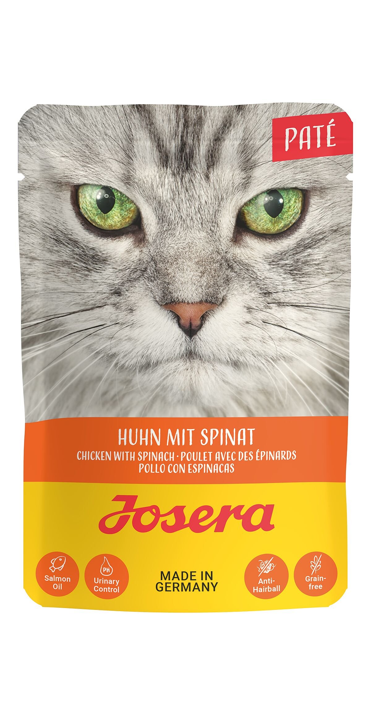 4032254750055_Katze_Josera_Pate_Huhn_mit_Spinat_85g_frontal.jpg